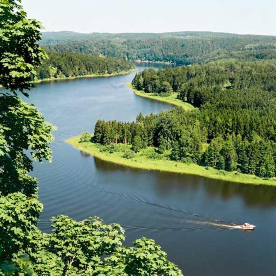 Hotel Seeblick Заалбург Екстериор снимка