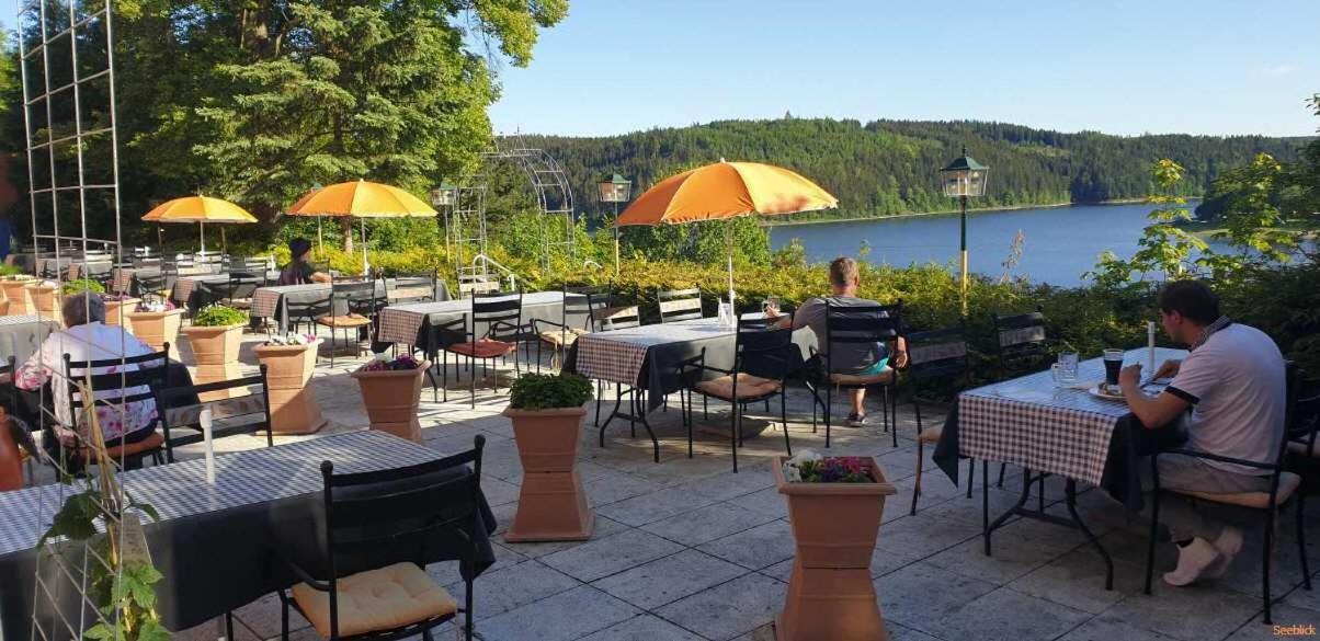 Hotel Seeblick Заалбург Екстериор снимка